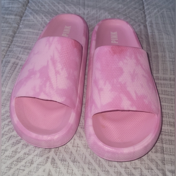 Victoria Secret Pink Cushion Slides - Picture 2 of 6